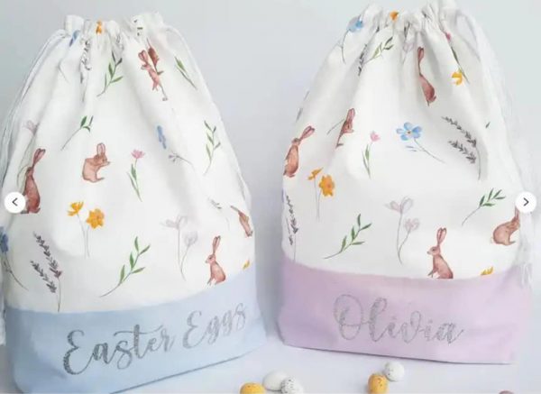 Velvet Easter Gift Bags